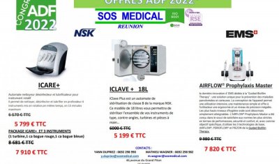 Offres ADF 2022 : des équipements médicaux performants en réduction  - SOS MEDICAL REUNION